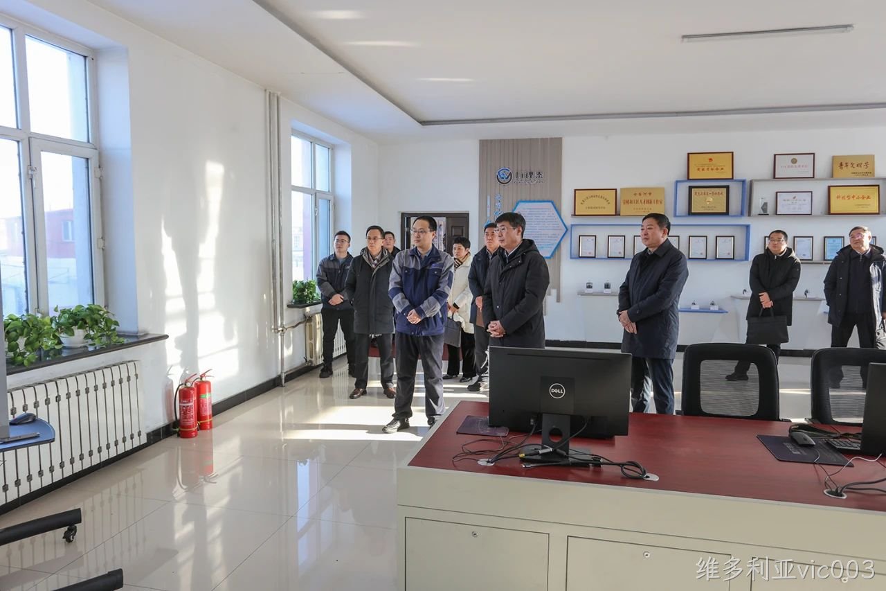 七台河市市委副书记、市长张涛莅临维多利亚vic003调研(图1)