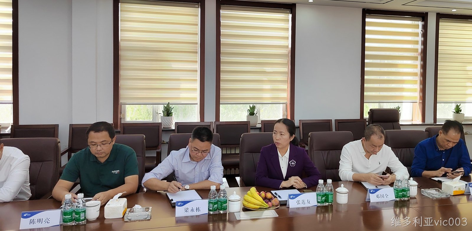 江门市新会区考察团莅临维多利亚vic003参观考察(图2)