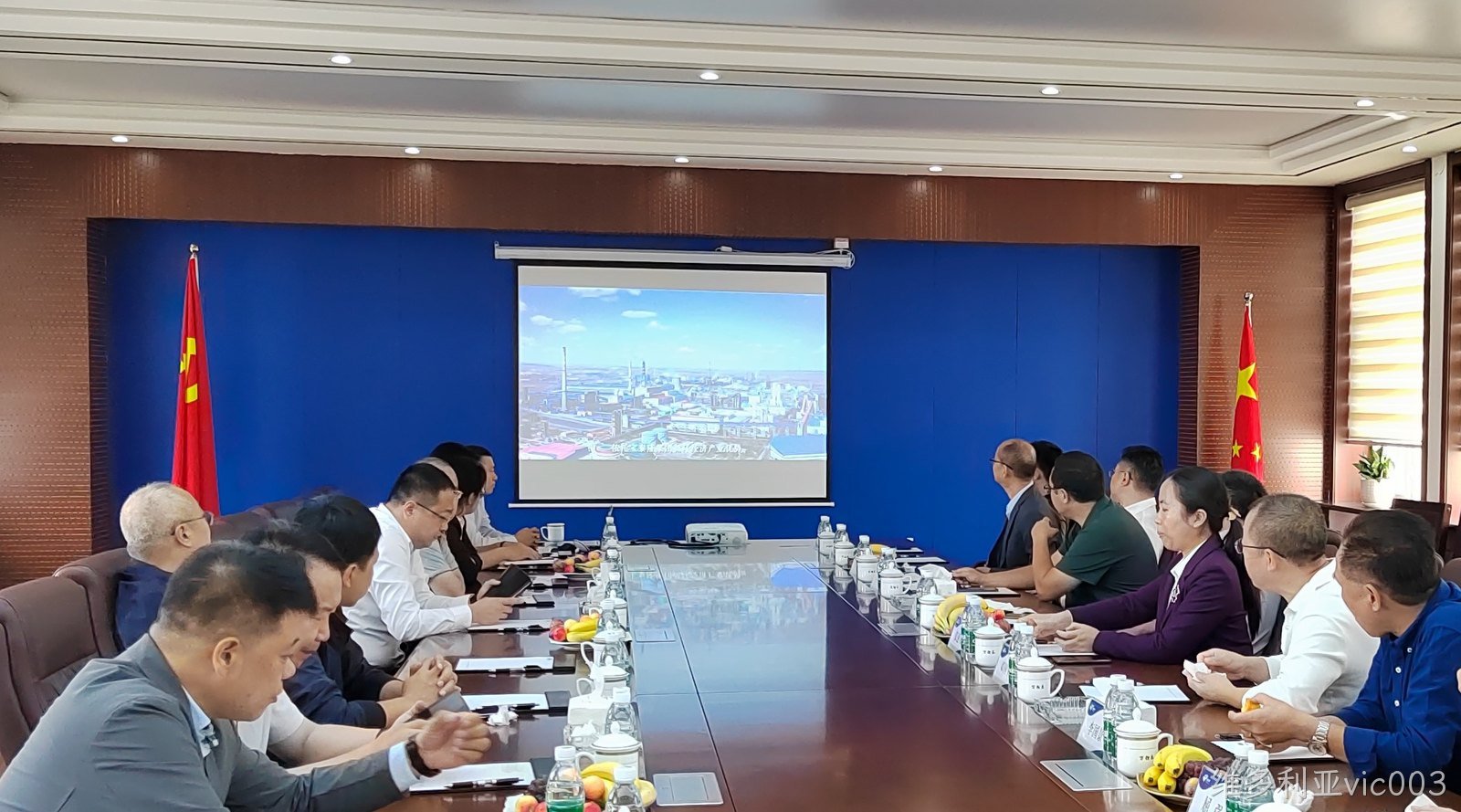 江门市新会区考察团莅临维多利亚vic003参观考察(图1)